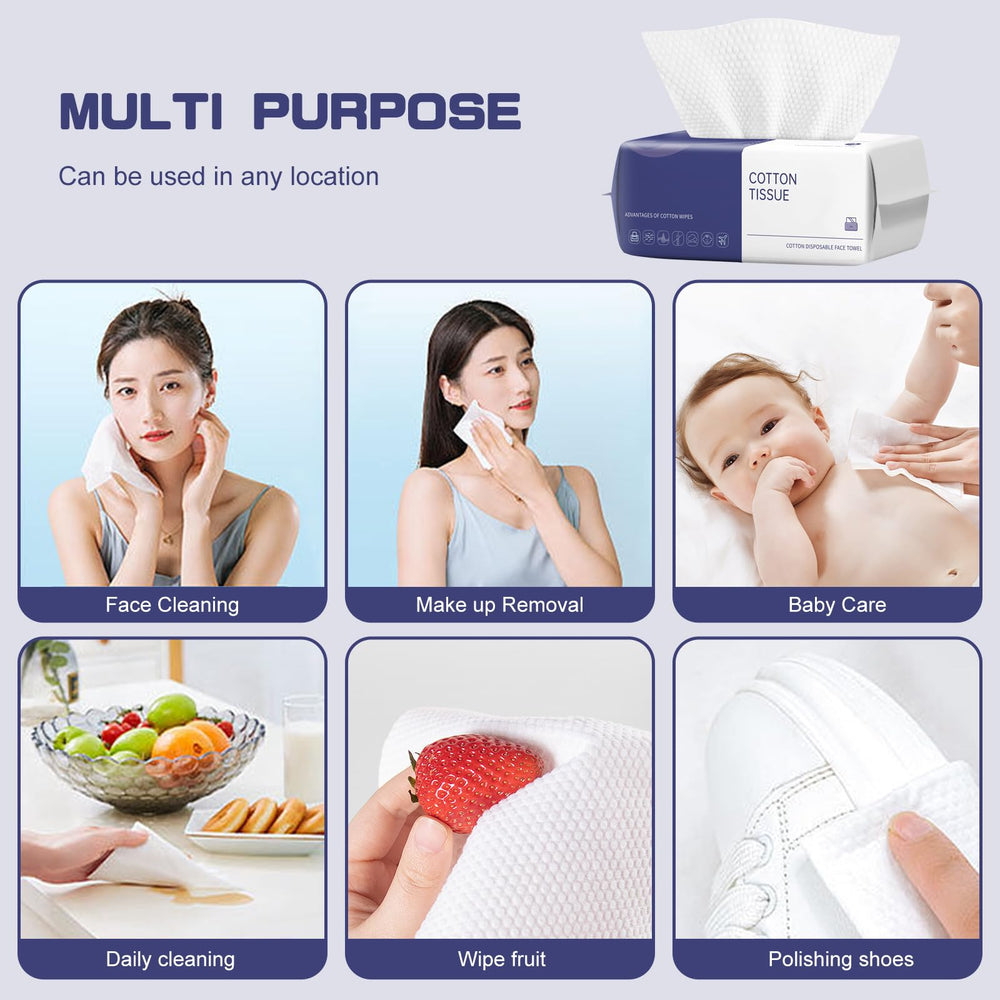 BODFPPC Travel-friendly face towels for on-the-go cleansing and freshening