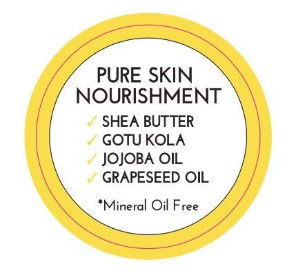 Body Boost Milk & Honey Stretch Mark Butter being applied on skin for smoothing and comfort.