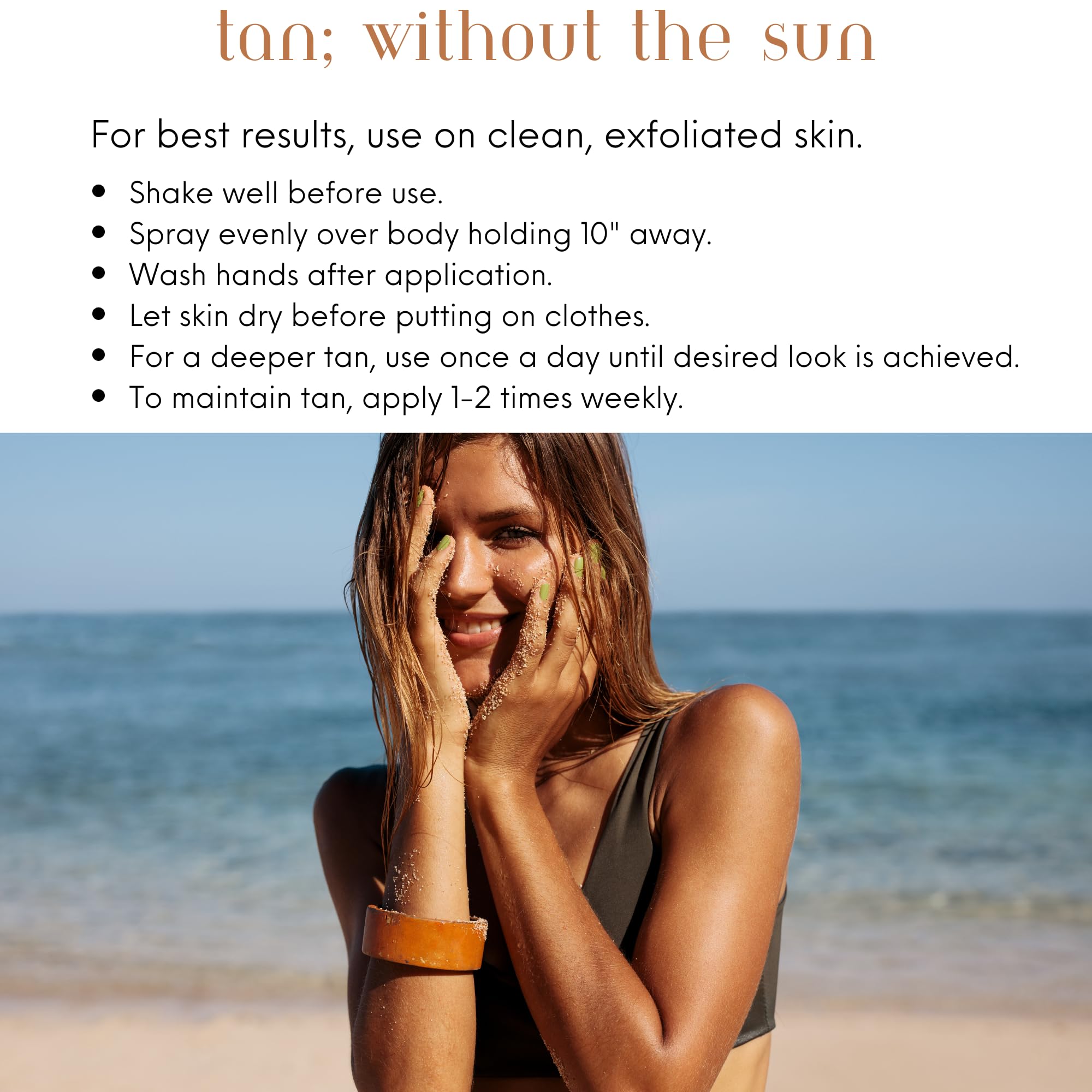 Body Drench Quick Tan packaging box with two 6-ounce bottles for home use
