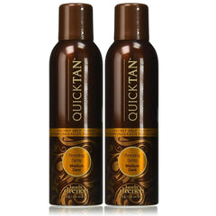 Body Drench Quick Tan spray bottle two-pack for even, streak-free glow