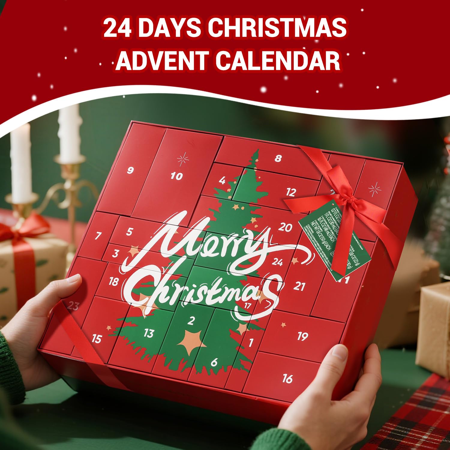 Body & Earth Advent Calendar 2025 beard balm jar, conditions coarse beard and skin.