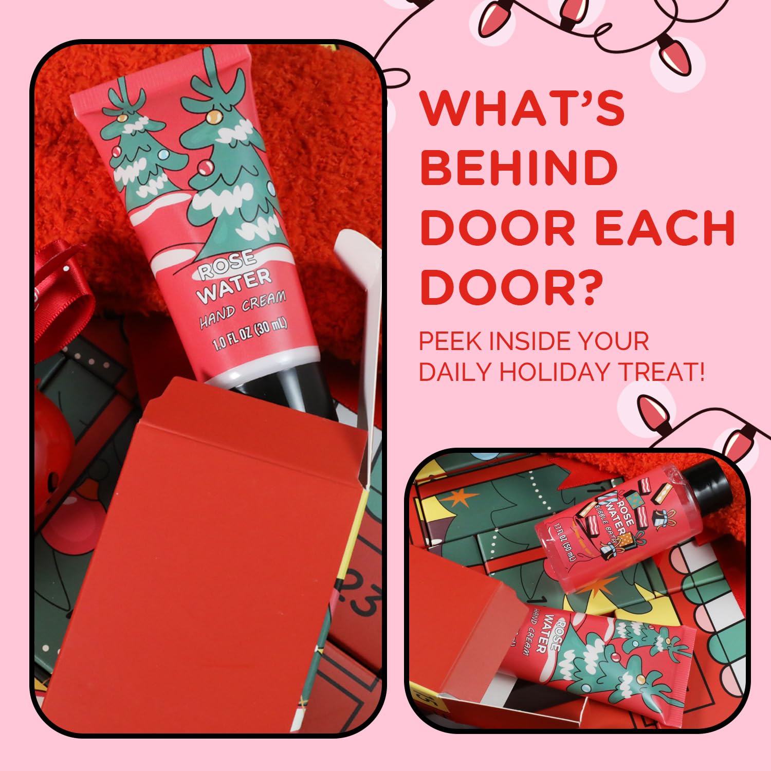 BODY & EARTH advent calendar cruelty-free skincare lineup displayed for gentle, all-ages pampering.
