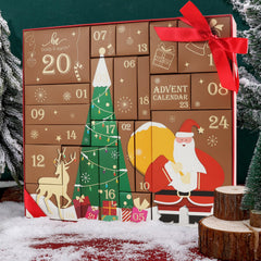 BODY & EARTH Advent Calendar Santa gift box highlights seasonal beauty surprises
