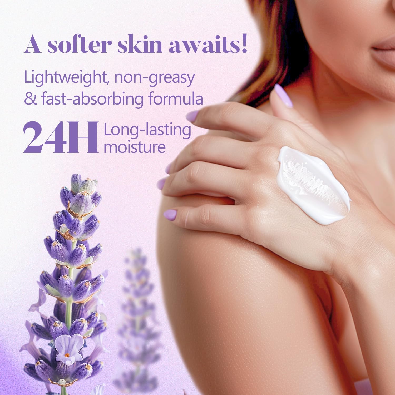Body & Earth Lavender Honey shaped sponge for pampering lather and easy application.