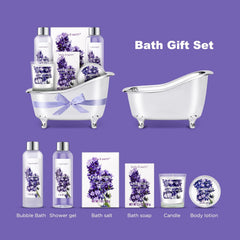 Body & Earth bubble bath gift set image inviting luxurious creamy foam for a pampering soak