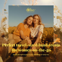 BODY & EARTH Hand Cream for dry, cracked hands provides long-lasting moisture.