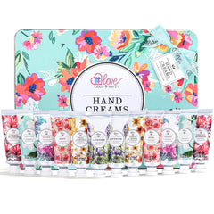 BODY & EARTH hand cream gift set packaging—perfect for gifting and daily moisture.
