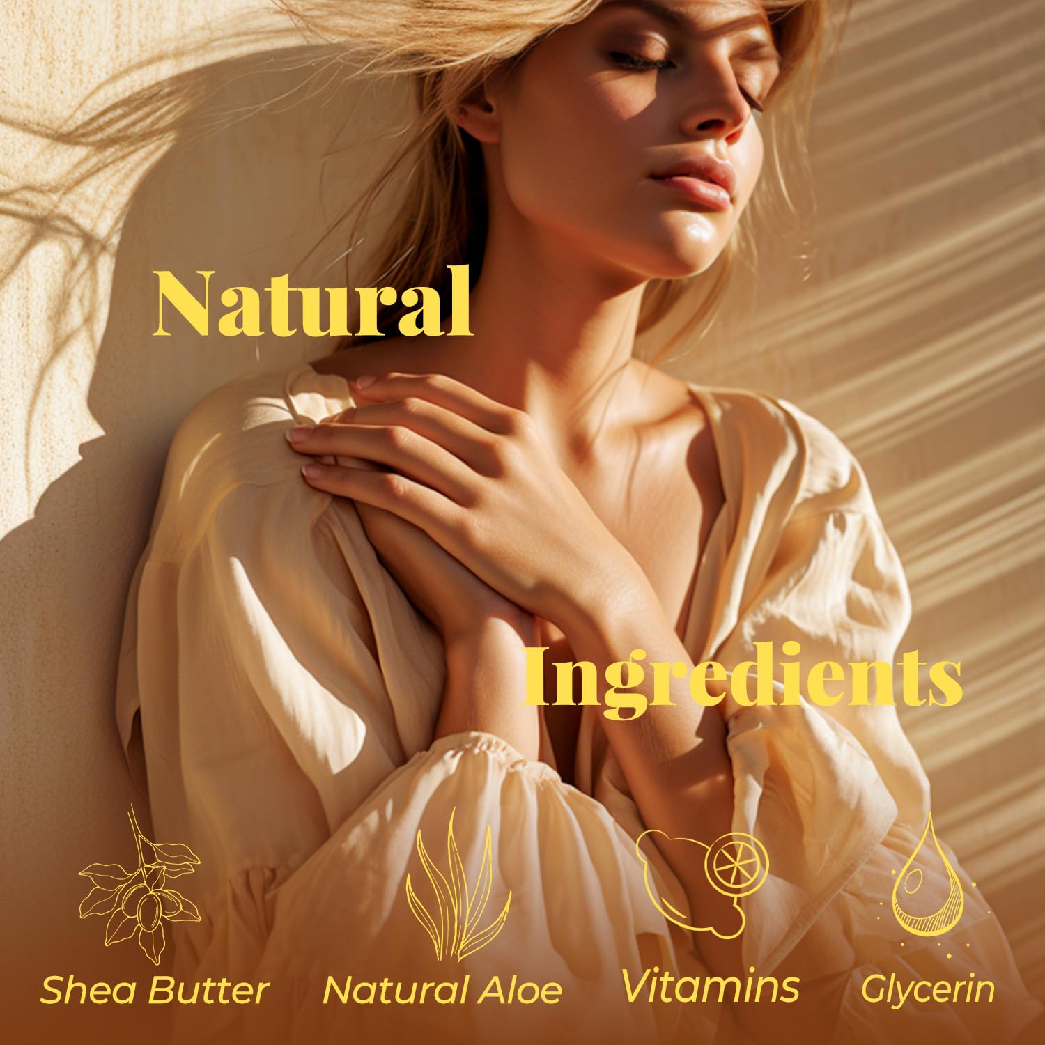 BODY & EARTH Rose variant provides classic, gentle fragrance.