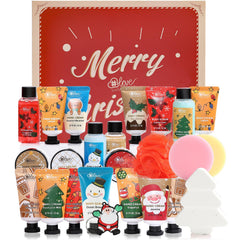 BODY & EARTH LOVE advent calendar 24-day countdown promotes daily pampering rituals