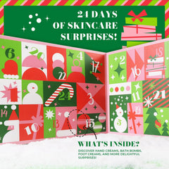 BODY & EARTH # LOVE Advent Calendar boxes arranged for gift-giving
