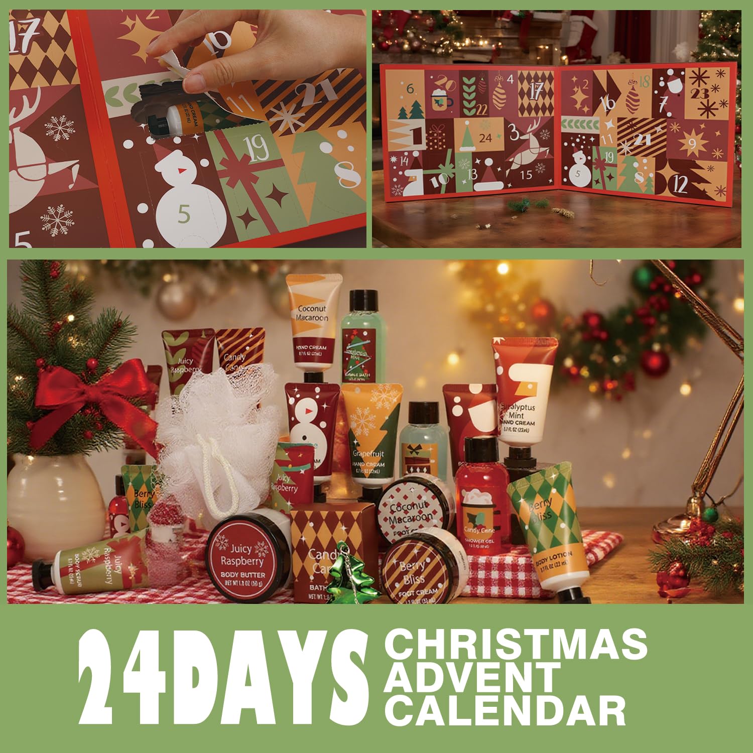 Body & Earth Love Advent Calendar hand creams for daily moisturization