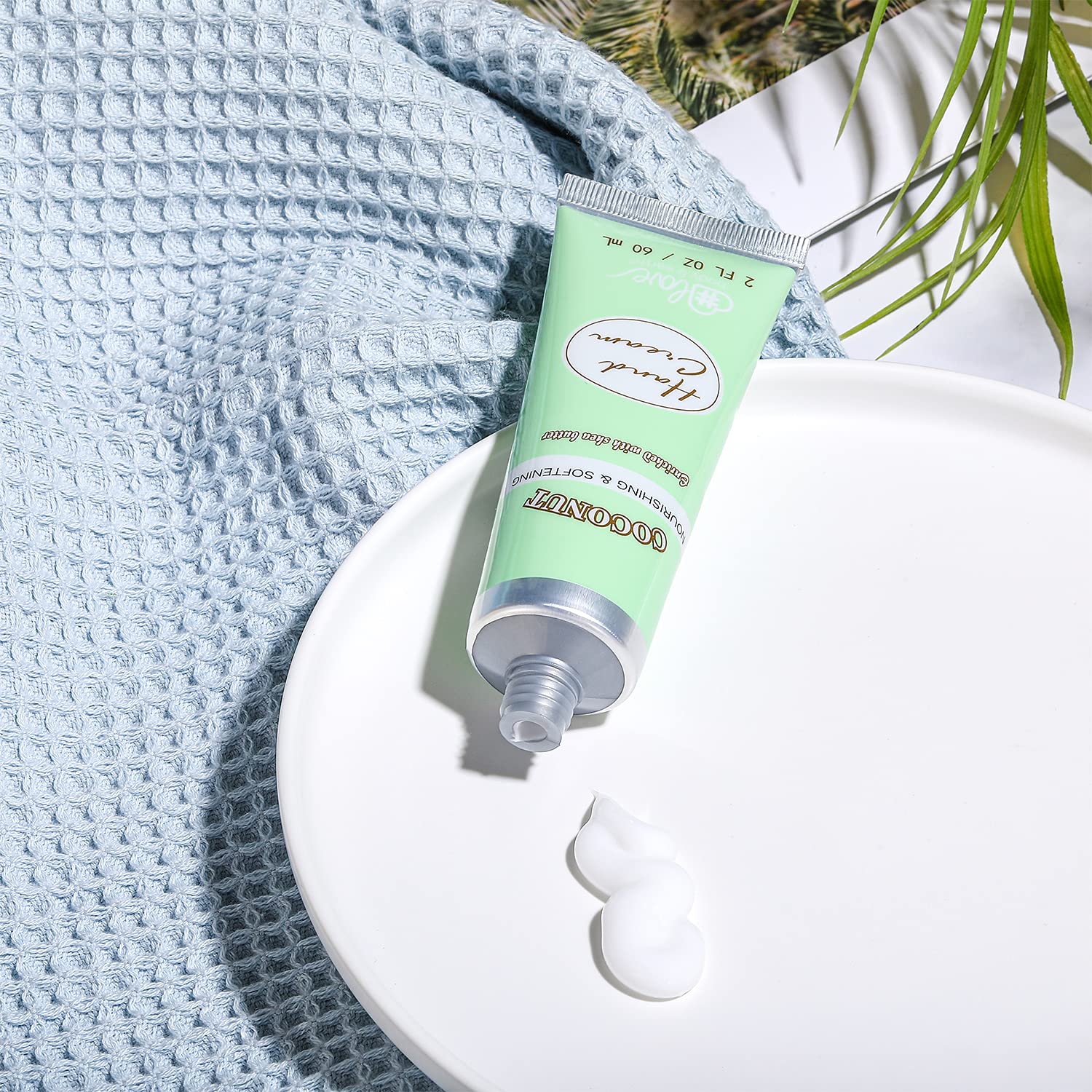 Body & Earth # Love shea butter hand cream tube for deep moisture and dry hands