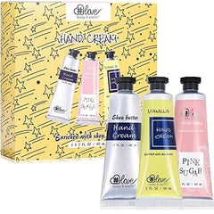 Body Earth Love Nourishing Hand Cream Gift Set packaging for travel hydration