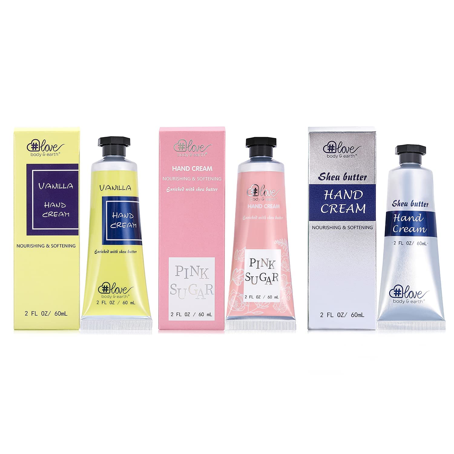 Body Earth Love vanilla fragrance close-up for comforting hydration
