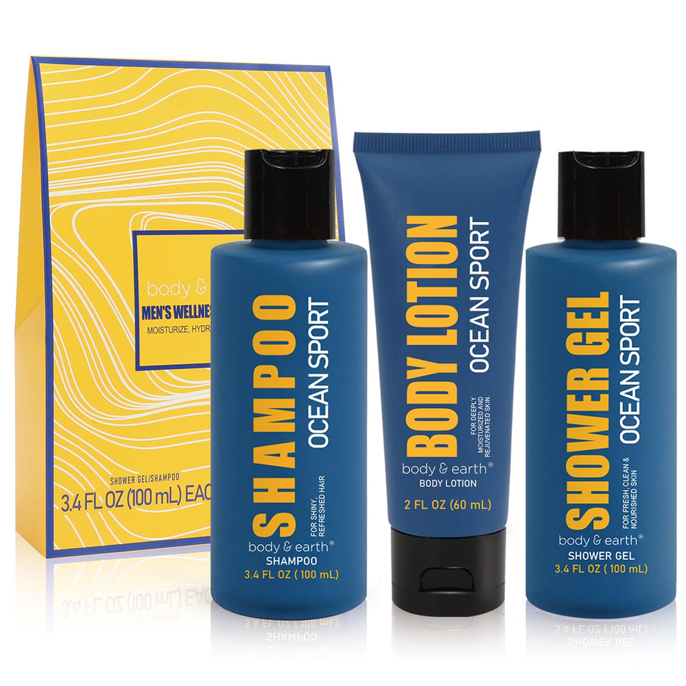 Body & Earth ocean-scent bottle for a refreshing daily ritual.