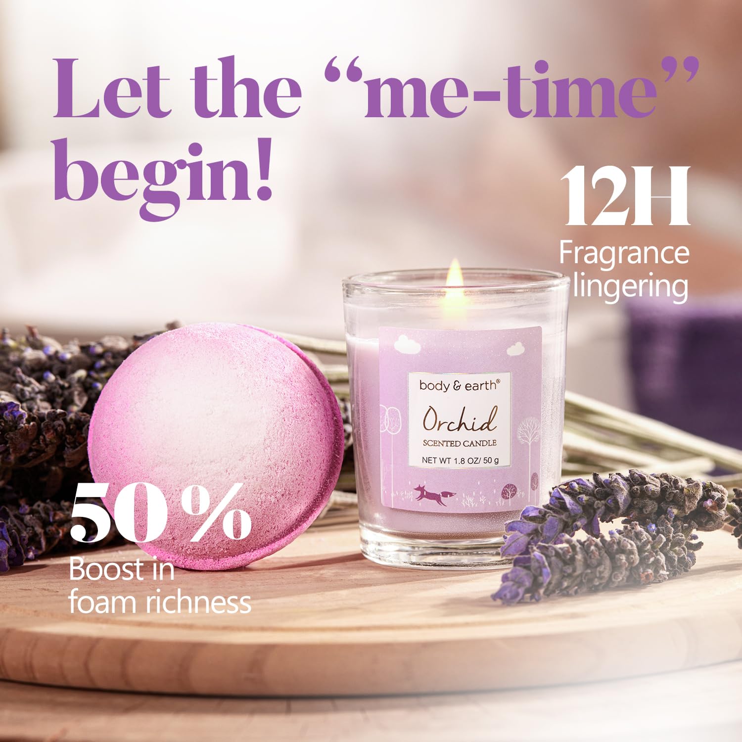 Body & Earth orchid hand soap nourishes skin during everyday handwashing rituals.