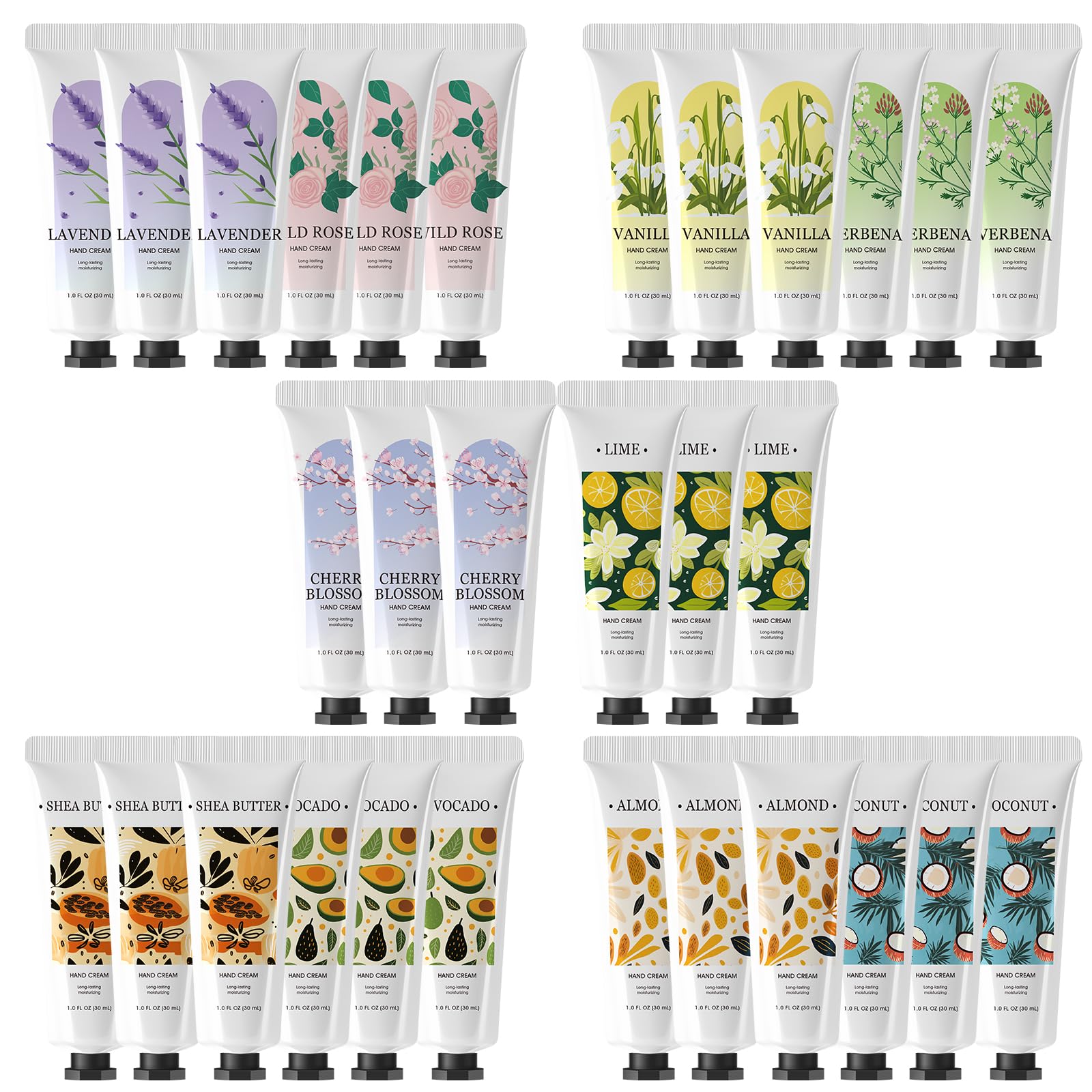 BODY & EARTH 10-scent assortment highlights variety for different moments.