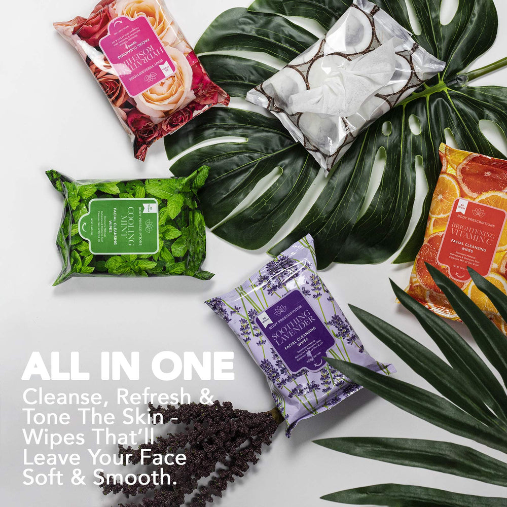 Body Prescriptions mint splash demonstrates refreshing cleanse that leaves a cool, clean feel.