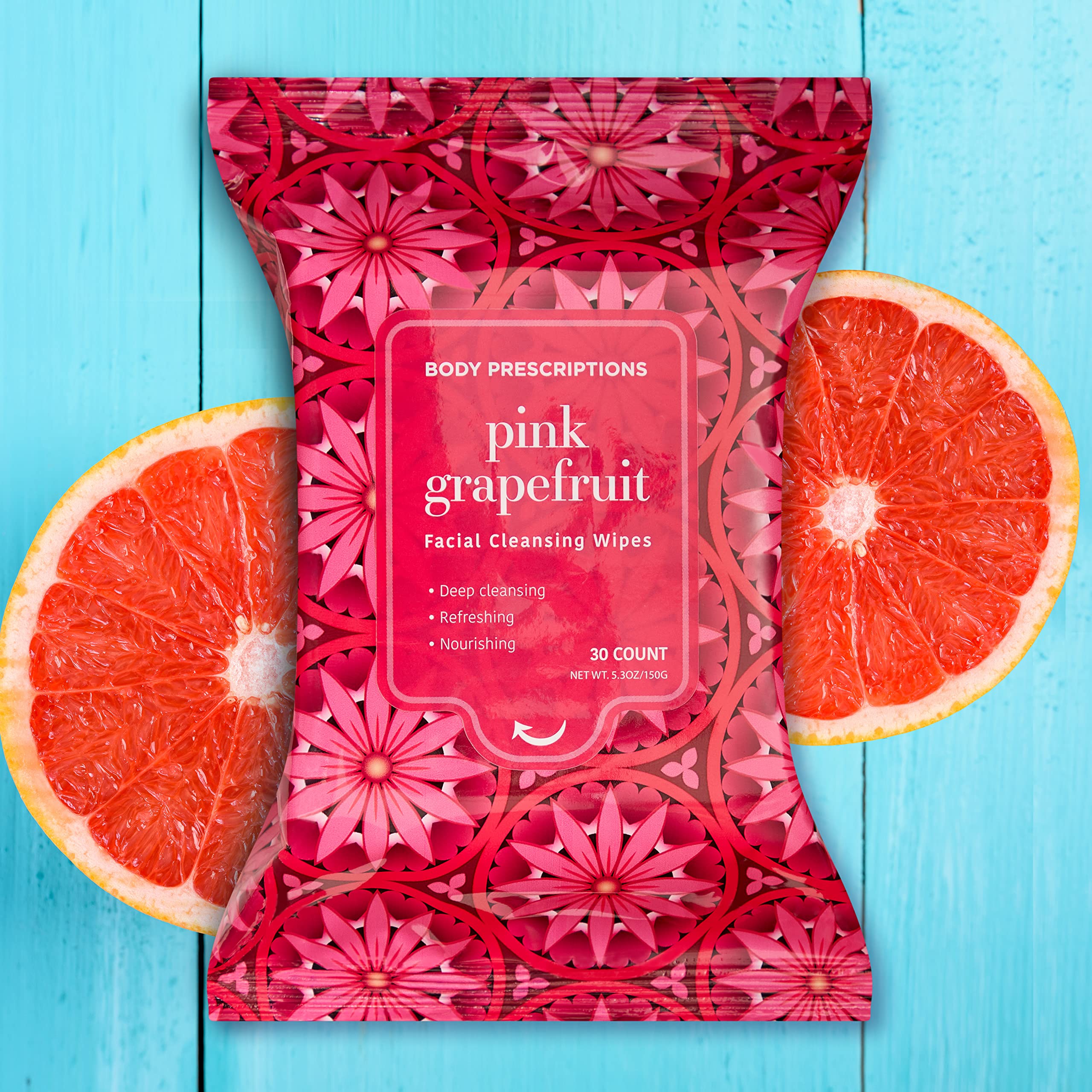 Body Prescriptions Makeup Remover Wipes orchid floral note for gentle cleansing and impurity removal