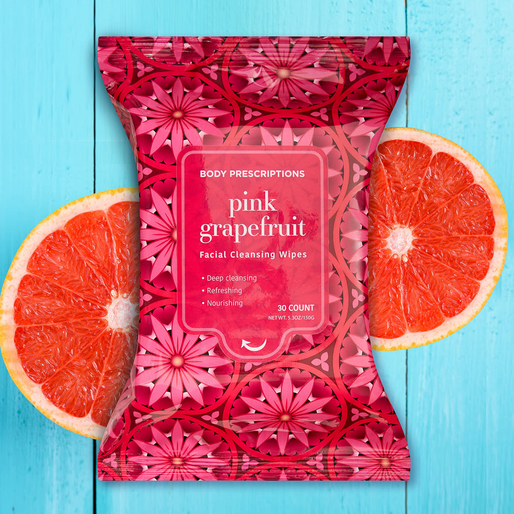 Body Prescriptions Makeup Remover Wipes orchid floral note for gentle cleansing and impurity removal