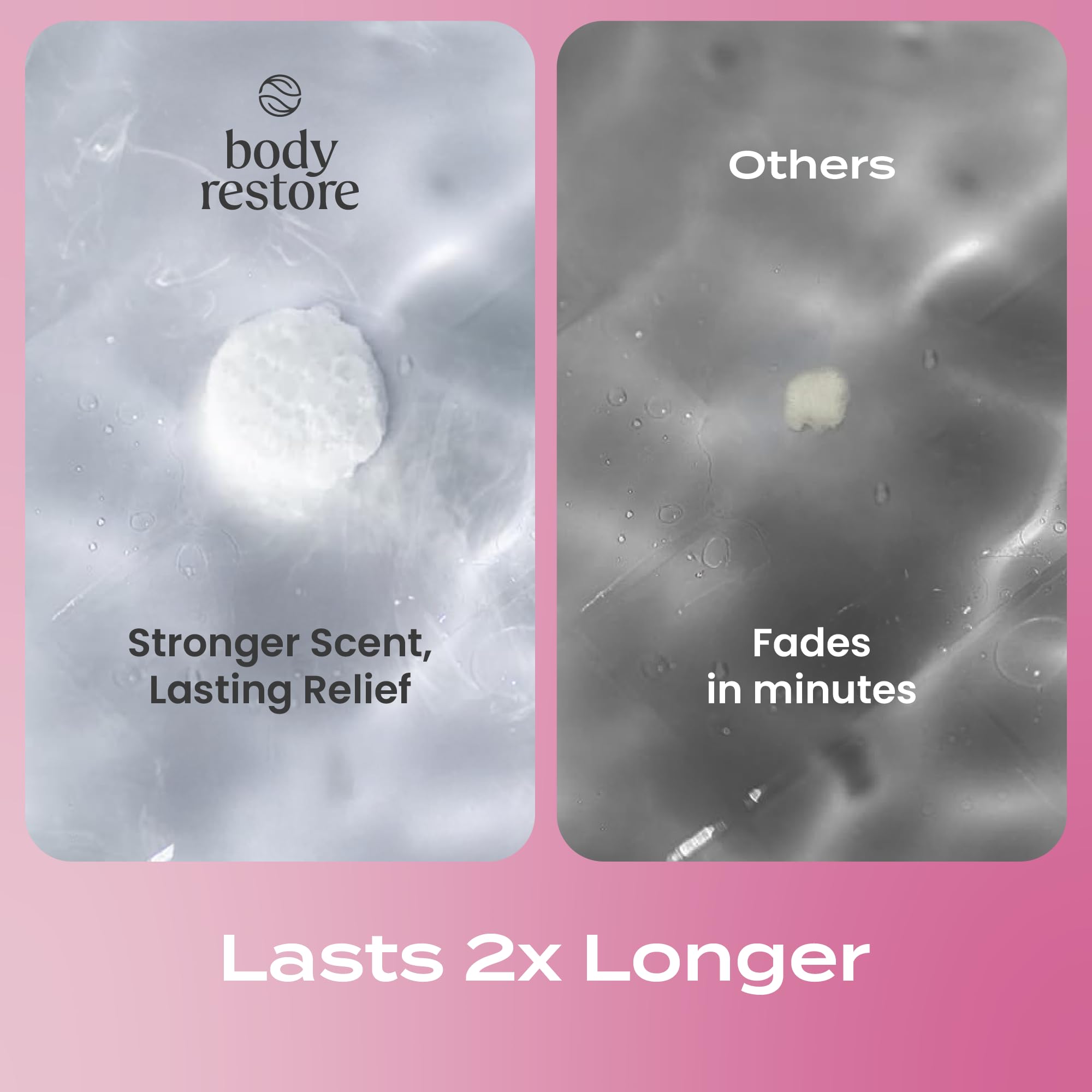 Body Restore gift-ready rose steamers packaging for stockings