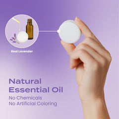 Body Restore lavender aromatherapy shower steamer deluxe spa experience at home.