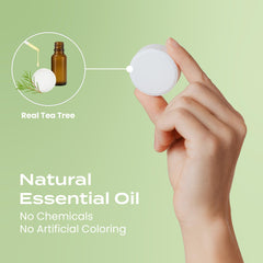 Body Restore steamer dissolving action close-up for relaxing shower ritual.
