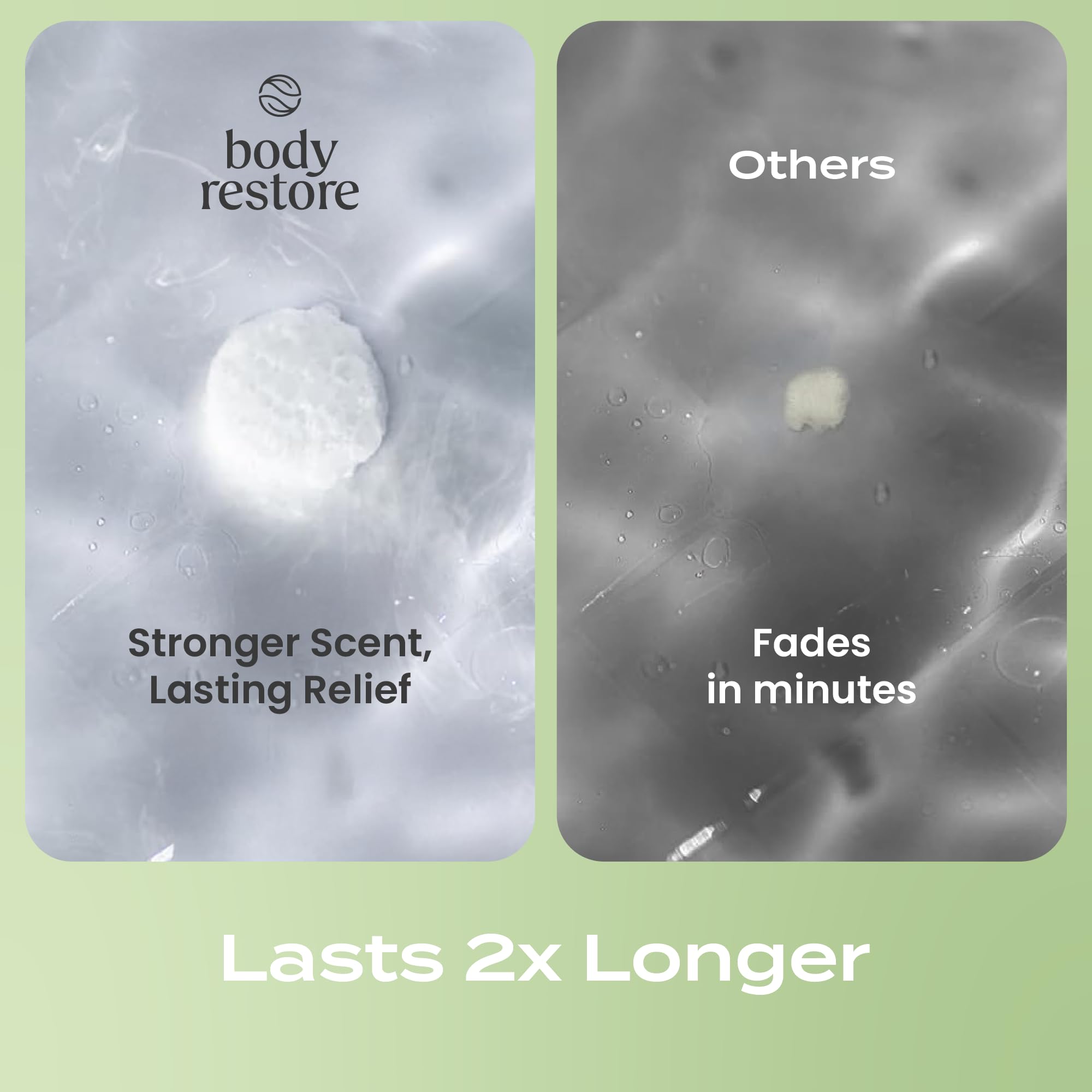 Body Restore travel-friendly steamers on the go for quick relaxation.