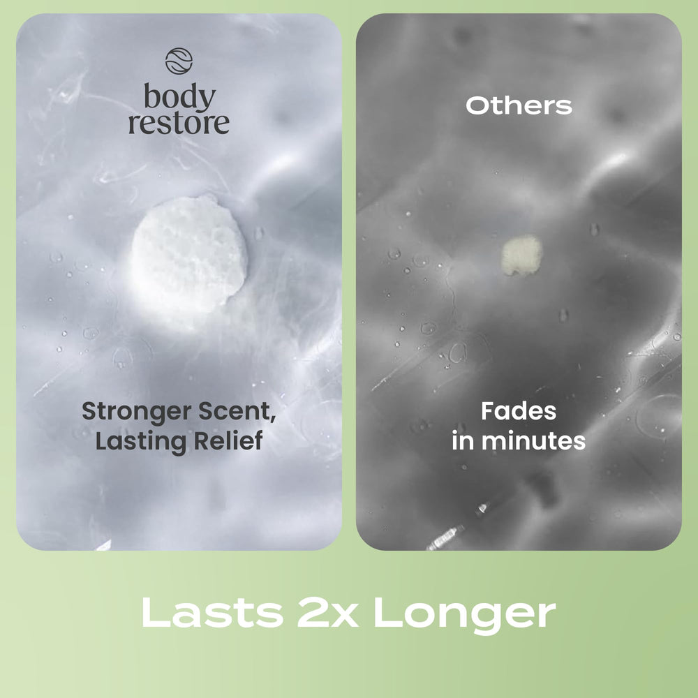 Body Restore travel-friendly steamers on the go for quick relaxation.