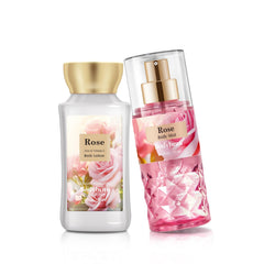 BodyBeau Rose Travel Trio Body Mist adds a subtle fragrance