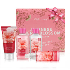 Bodybeau shower gel cherry blossom shows soothing cleansing with delicate floral scent