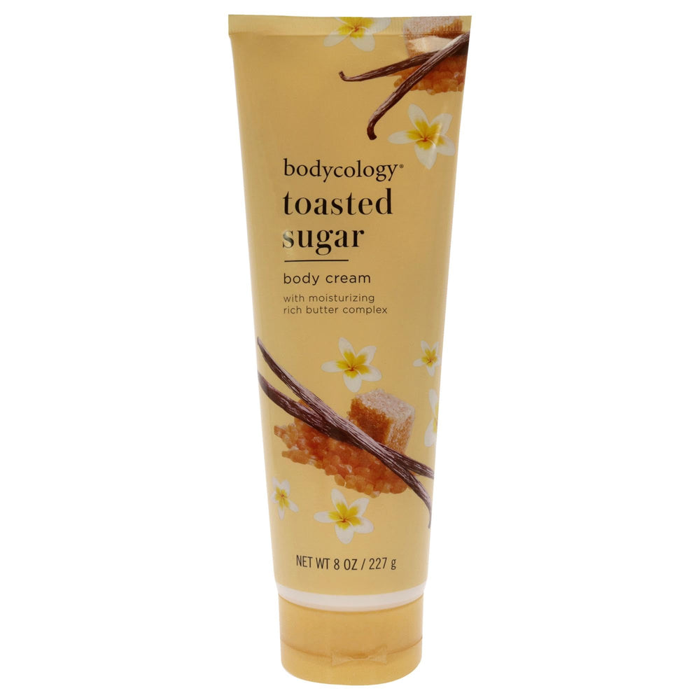 Bodycology Toasted Sugar body cream bottle for daily hydration and soft skin