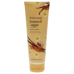 Bodycology Toasted Sugar body cream bottle for daily hydration and soft skin