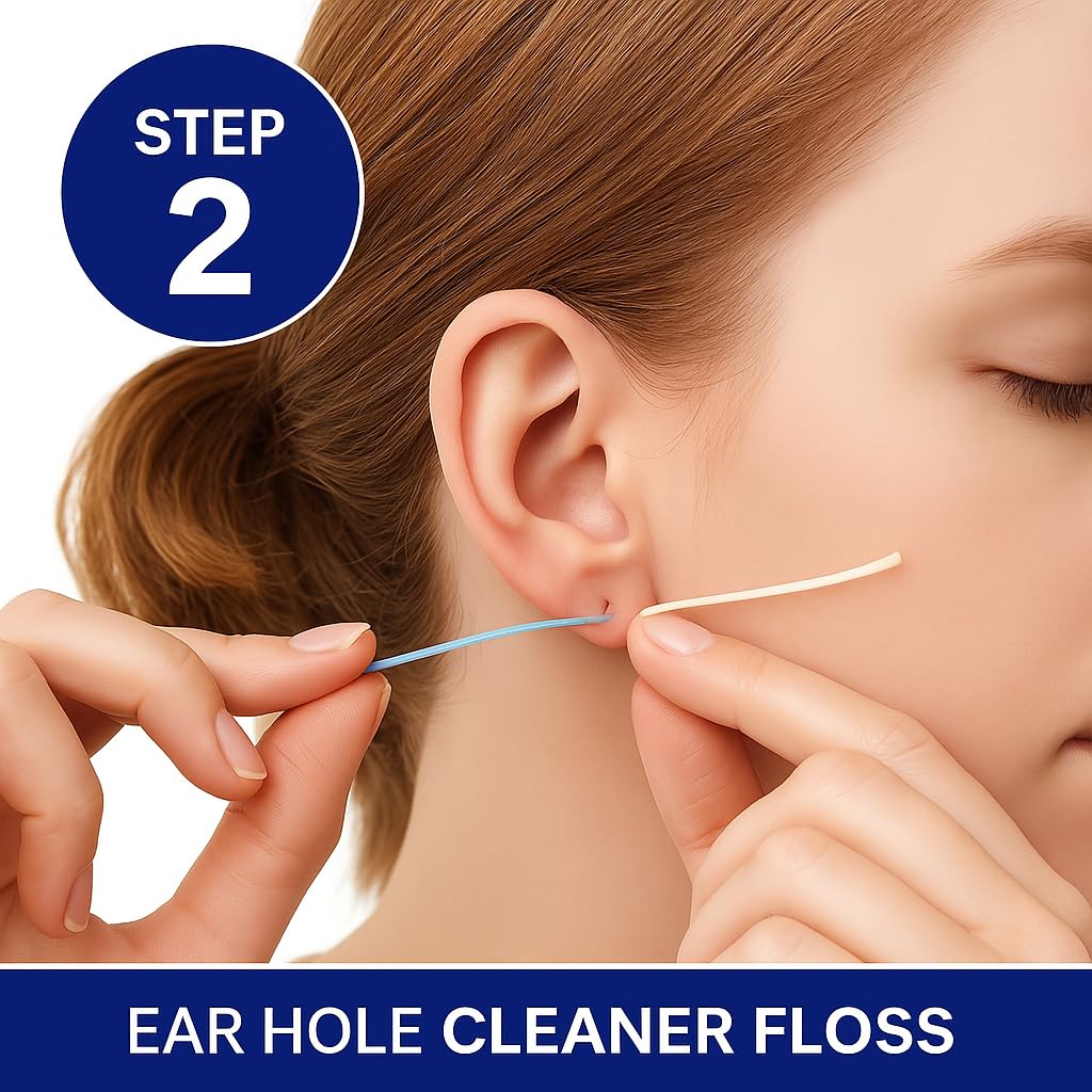 BodyJ4You natural saline wound wash supports clean nostrils and earlobes