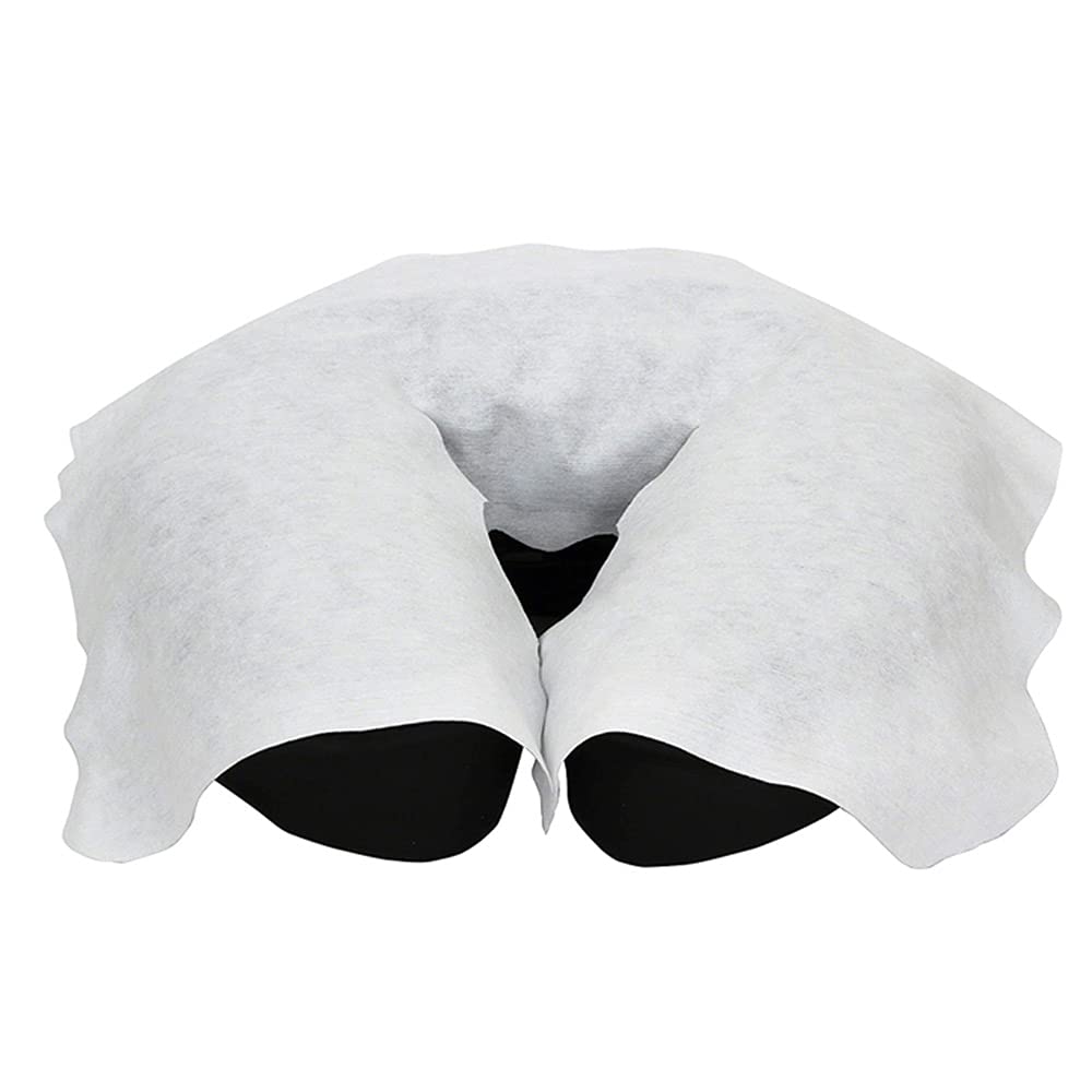 BodyMed disposable face cradle covers 100-sheet pack for quick hygienic sessions