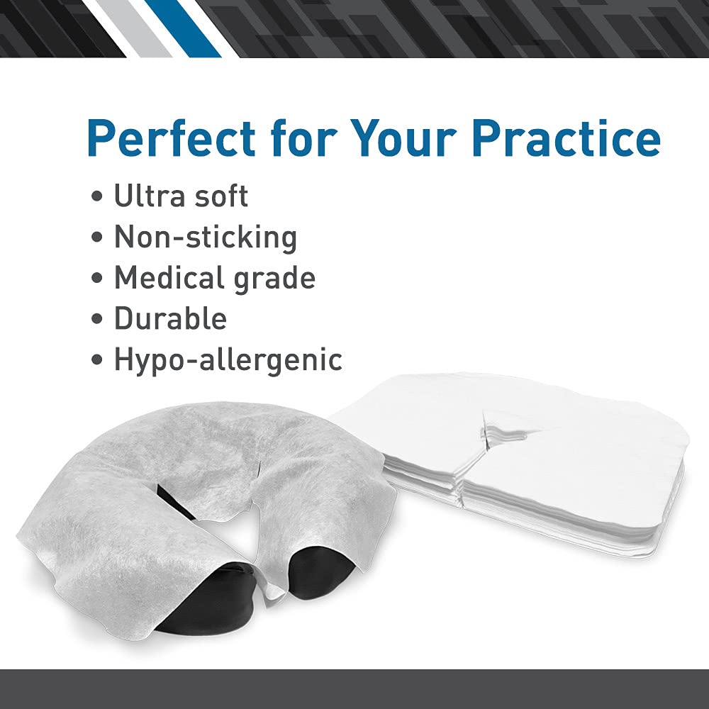 BodyMed medical-grade protective sheet shields table upholstery from oils and dirt