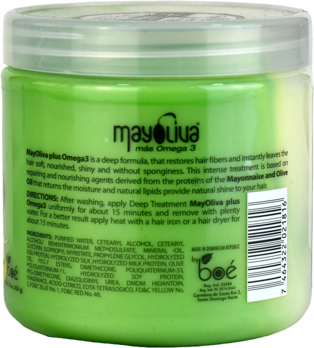BOÉ COSMETICS BOE Mayoliva omega-3 rich blend bottle highlights hydration.