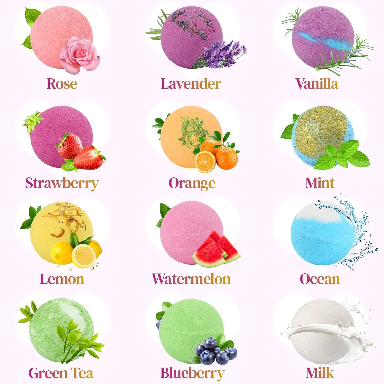 Boenfu lavender bath bomb with calming aroma for relaxing evenings.