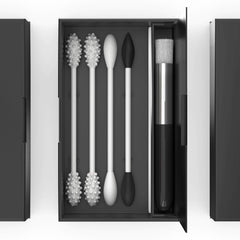 BOETECO reusable swabs case: durable BPA-free storage for eco-friendly daily care.