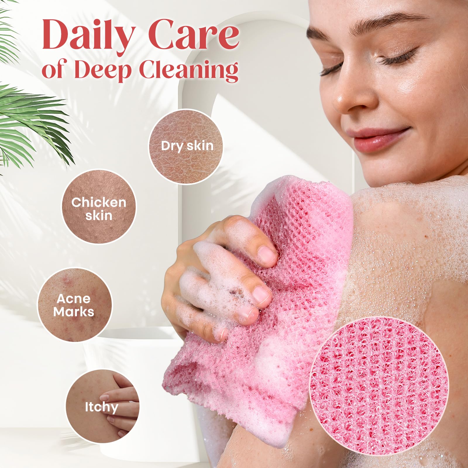 Bofuoos Bath Bomb dissolving smoothly to leave skin soft and moisturized