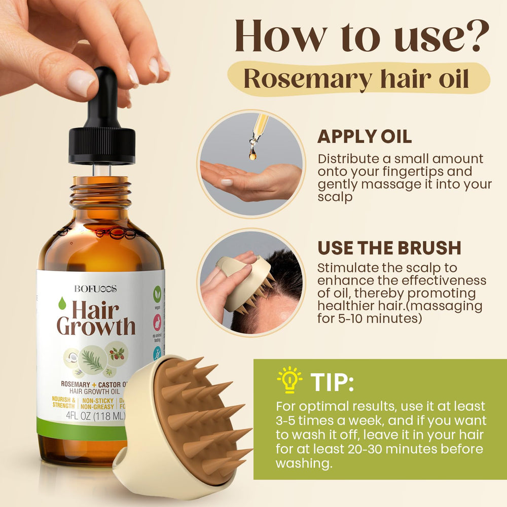 Bofuoos dry-scalp-relief shows hydration for comfortable, less itchy scalp.