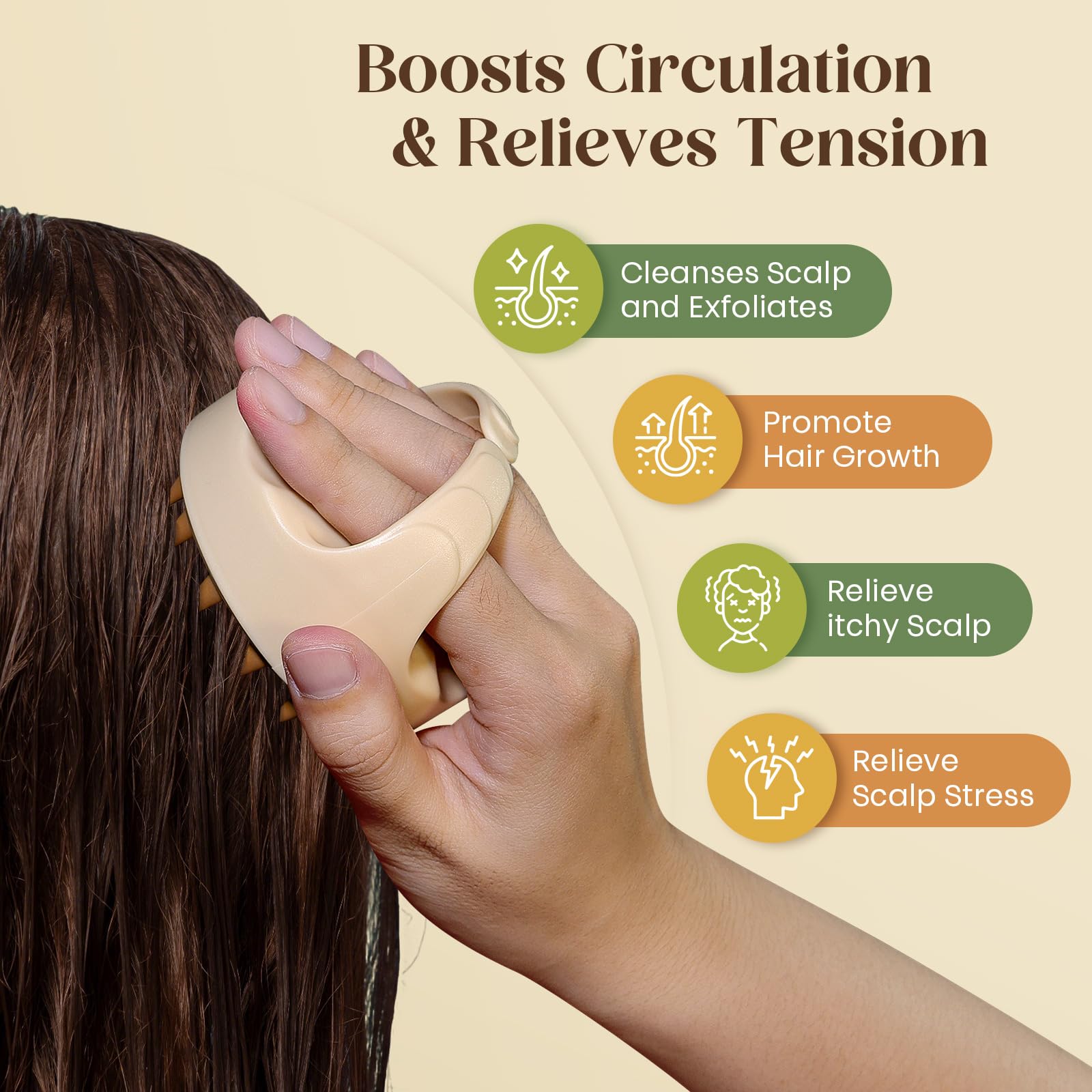 Bofuoos natural-ingredients highlight rosemary and castor for nourishing care.