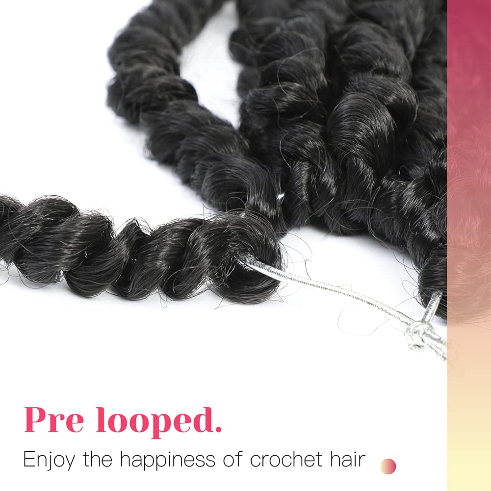 BOHOBABE 10-inch short twist on model for shoulder-length, versatile styling