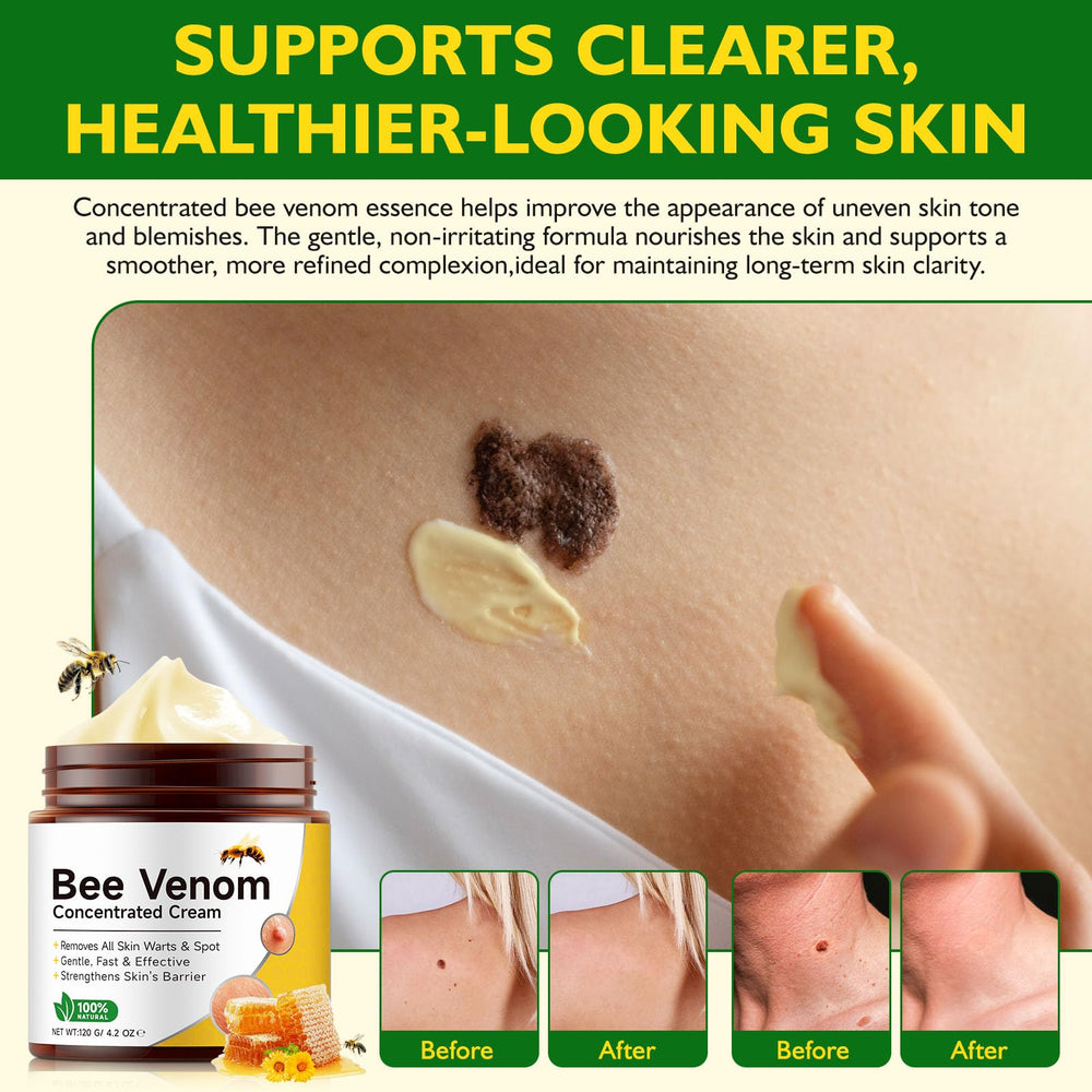 BOIUOITI Bee Venom Cream with botanicals nourishes and balances skin.
