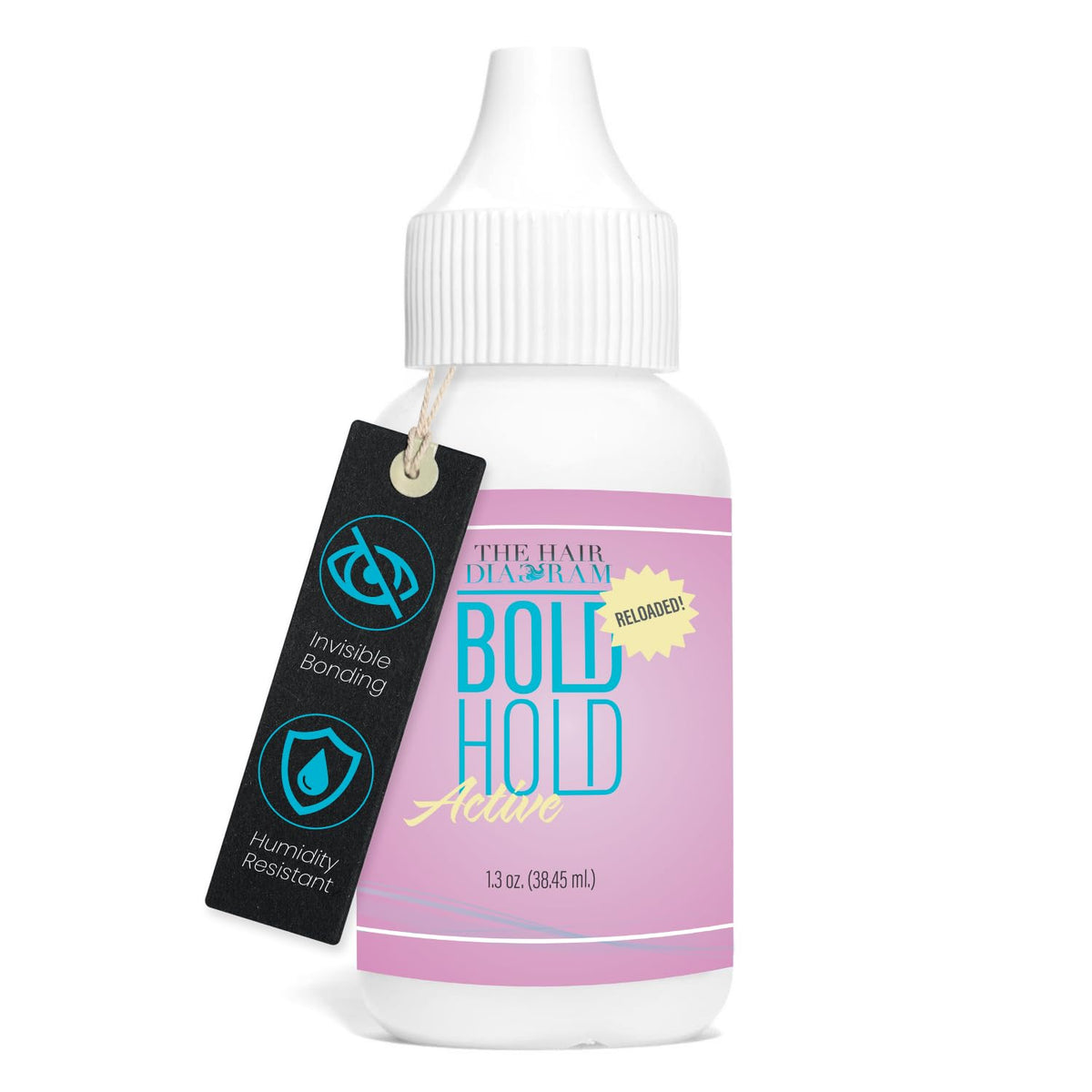 Bold Hold Active glue tube used for secure lace wig adhesion.