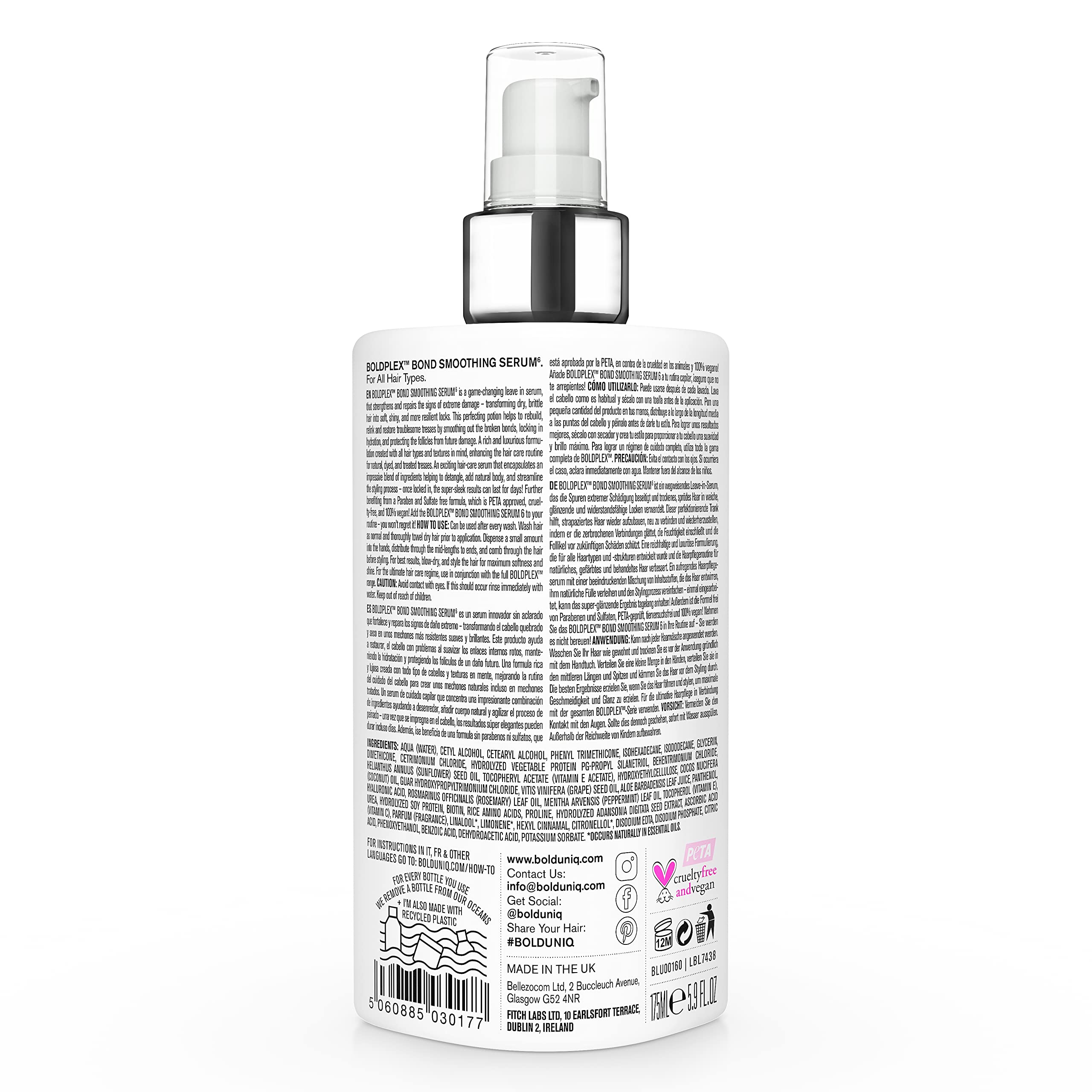 Cruelty-free and paraben-free Bold Uniq Boldplex 6 serum benefits.