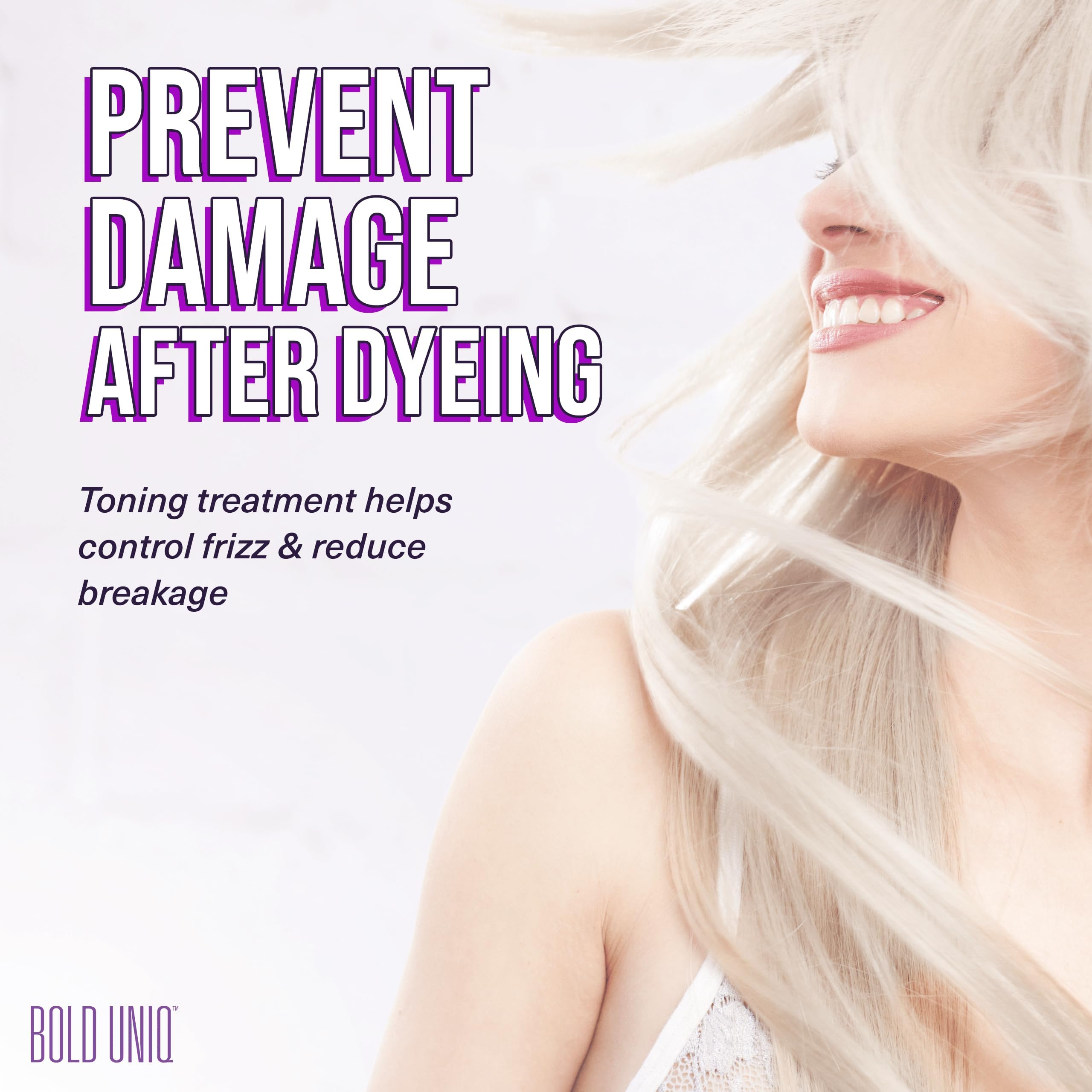 Bold Uniq formula enriched with coconut and marula oil for hydration