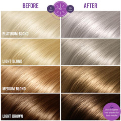 BOLD UNIQ Purple Conditioner smooths strands for frizz control.