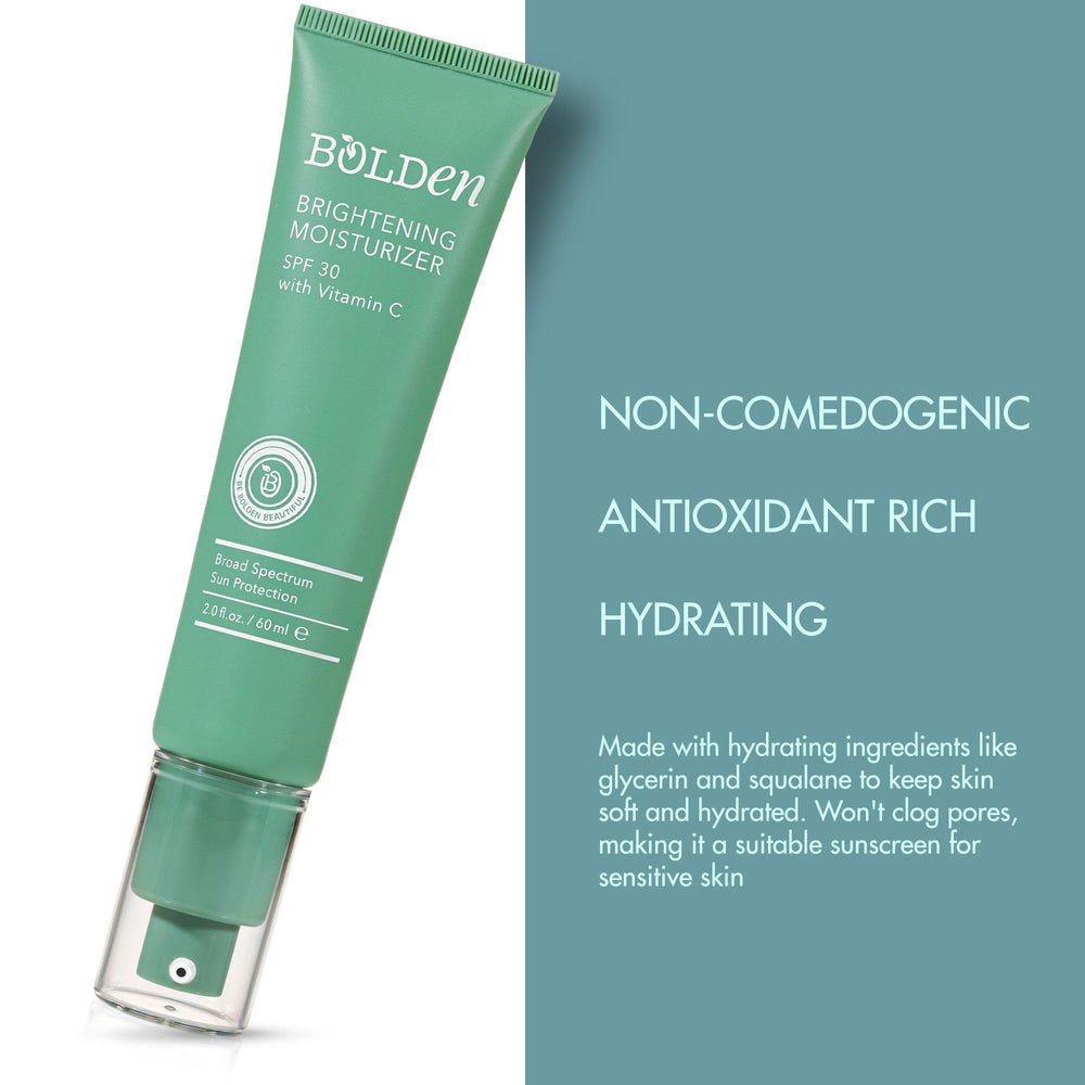 Bolden moisturizer under makeup creates a smooth base for flawless application.