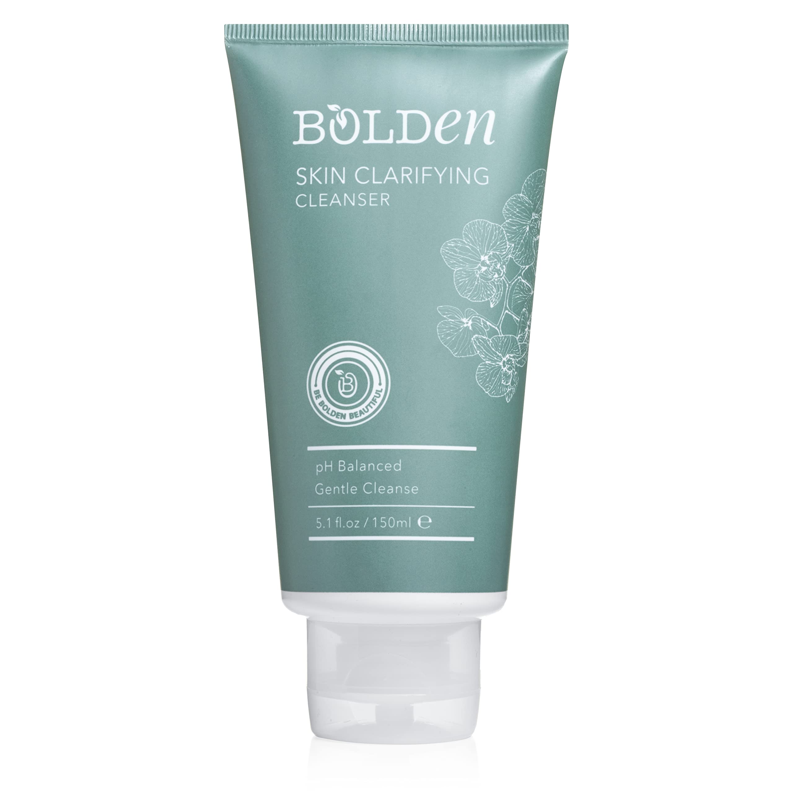 Bolden Skin Clarifying Cleanser bottle front for daily oil control and cleansing